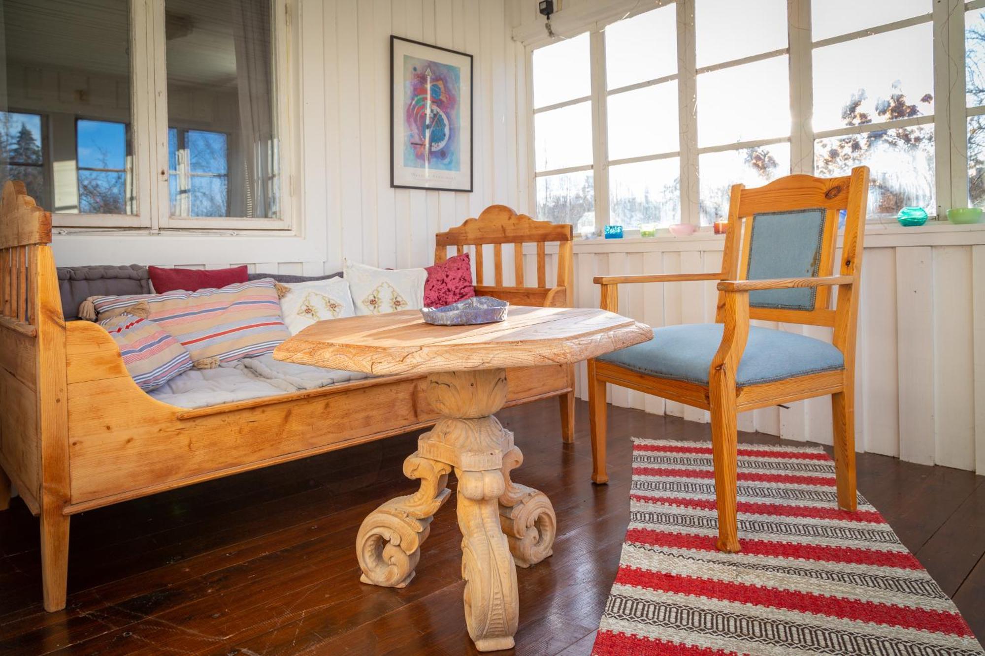 Warm Beheiztes Gemuetliches Haus In Der Natur Sunne Εξωτερικό φωτογραφία